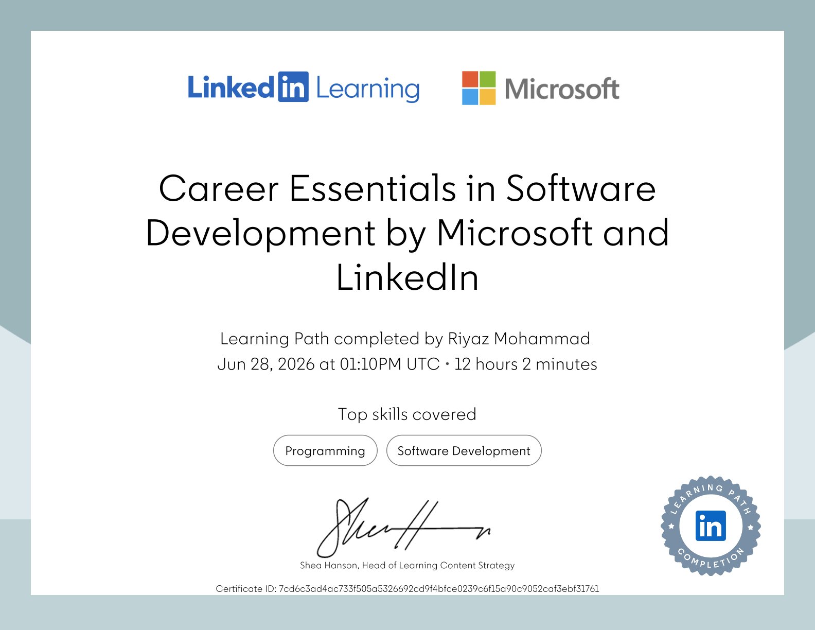 Microsoft Cert