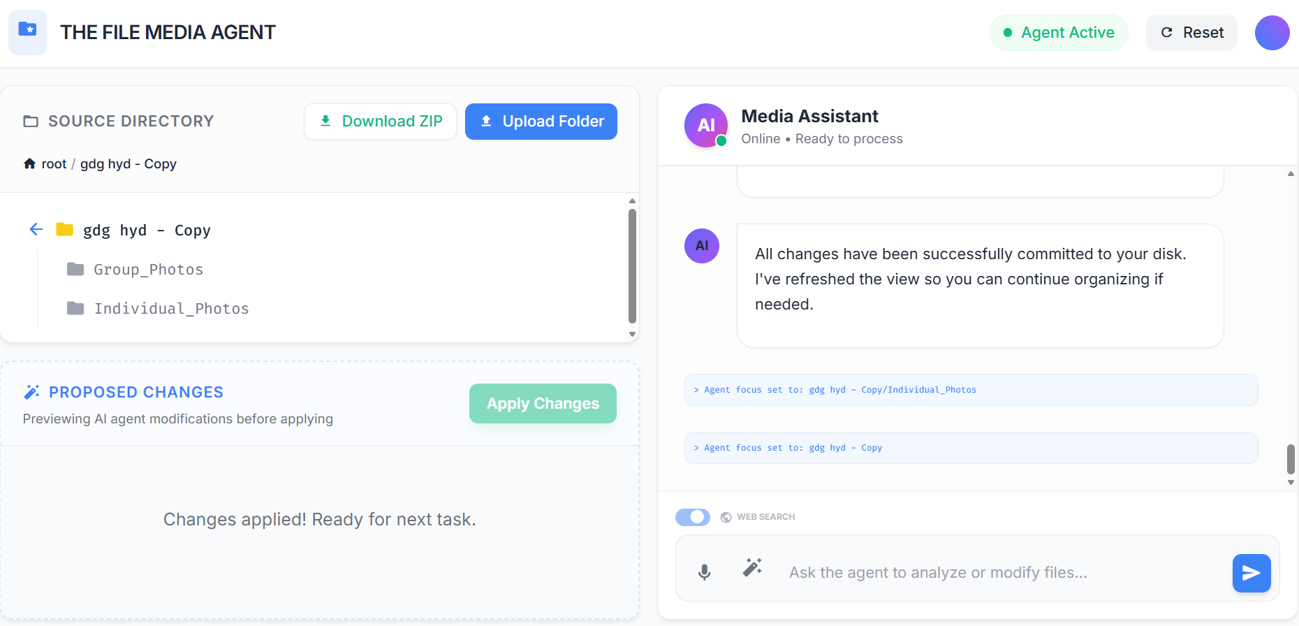 File Agent screenshot 1