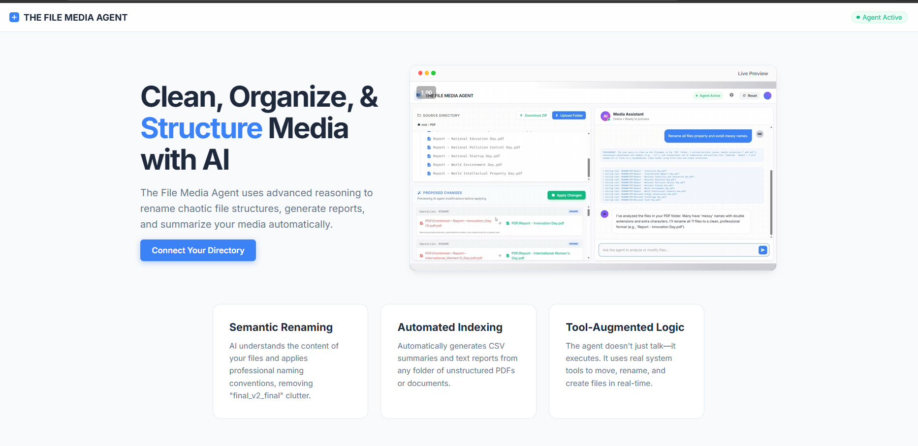 File Agent screenshot 2